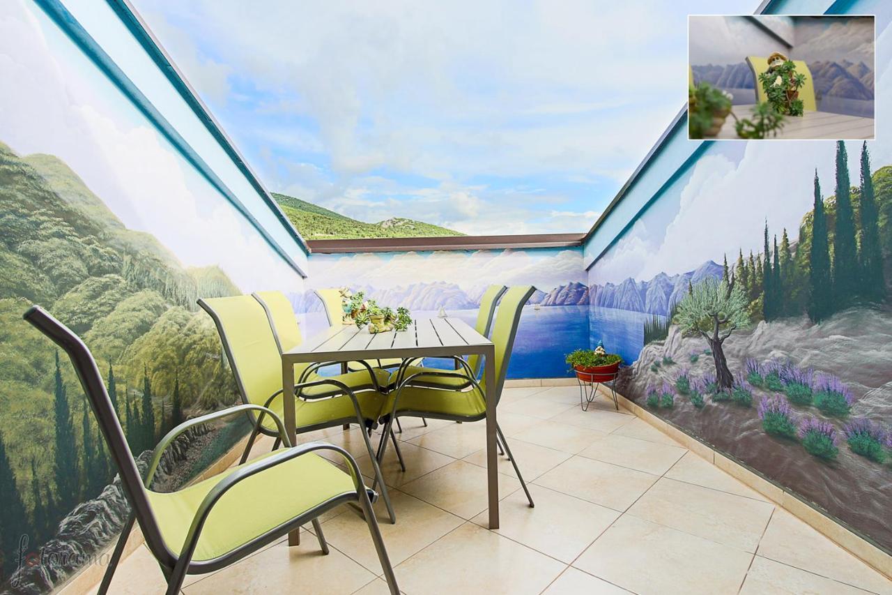 Apartment Cosic Green Klenovica Bagian luar foto
